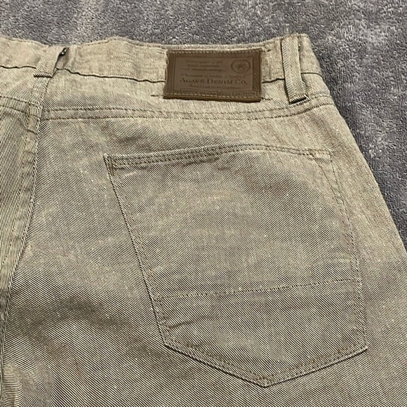 AGAVE DENIM PRAGMATIST Men’s Jeans, Sage Gray/Brown color, size 34/30 - Picture 9 of 14
